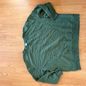 Army green Crewneck Sweatshirt